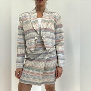 Vintage 80’s Western 2 piece Suit